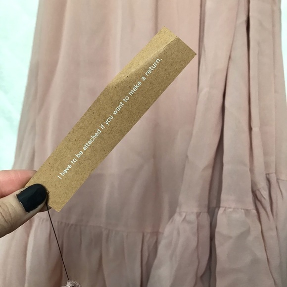 NWT Reformation Chardonnay dress, small, blush - Picture 6 of 7